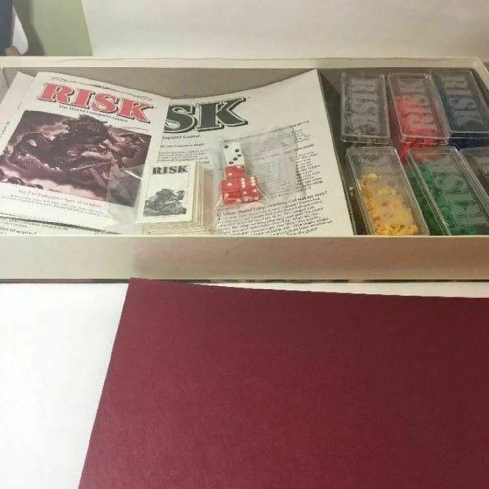 RISK THE‎ WORLD CONQUEST 1993 Board Game